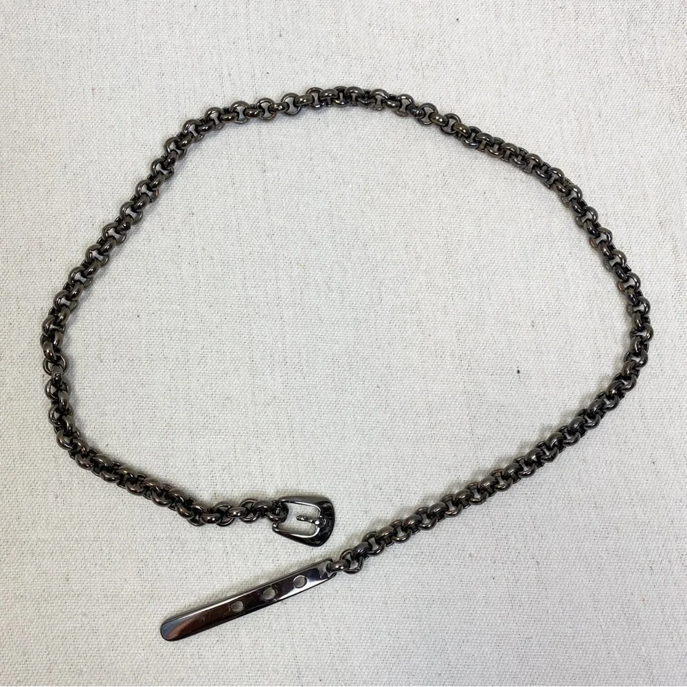 Heavy Duty Gun Metal Heavy Rollo Link Chain Belt